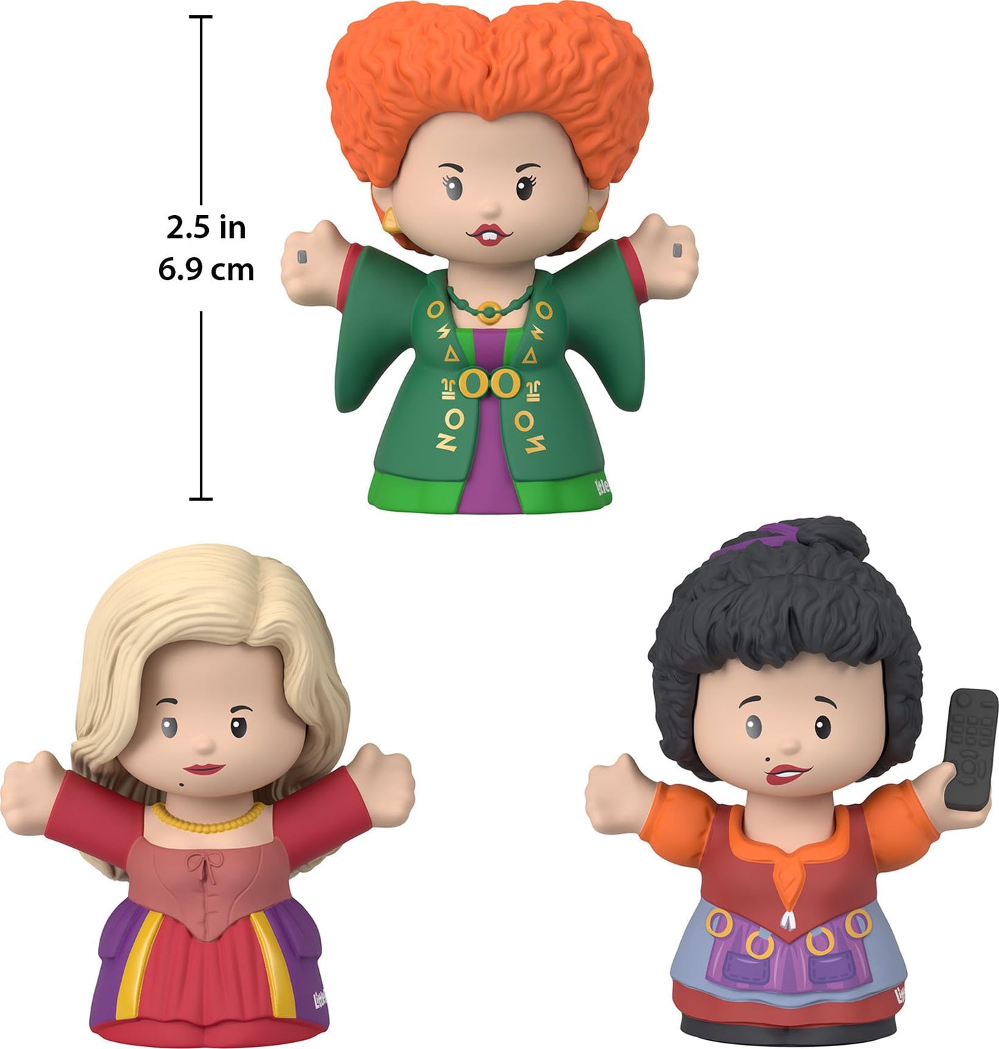 Little People Collector Disney Hocus Pocus Movie Figure Set for Adults & Fans, 3 Characters in a Display Box