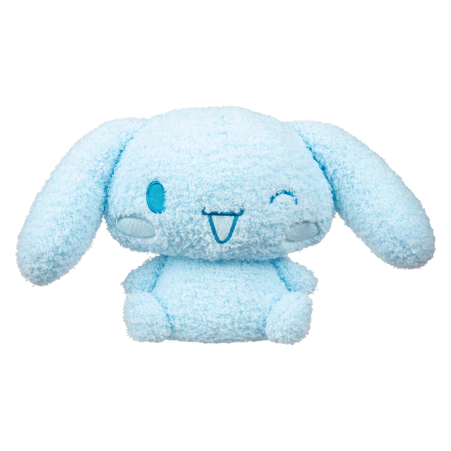 Hello Kitty and Friends, Cinnamoroll Premier Series Blue Monochrome Plush - Series 2 Velveteen Plushie - Officially Licensed Sanrio Product from Jazwares