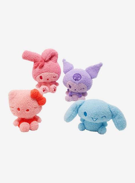 Hello Kitty and Friends, Cinnamoroll Premier Series Blue Monochrome Plush - Series 2 Velveteen Plushie - Officially Licensed Sanrio Product from Jazwares