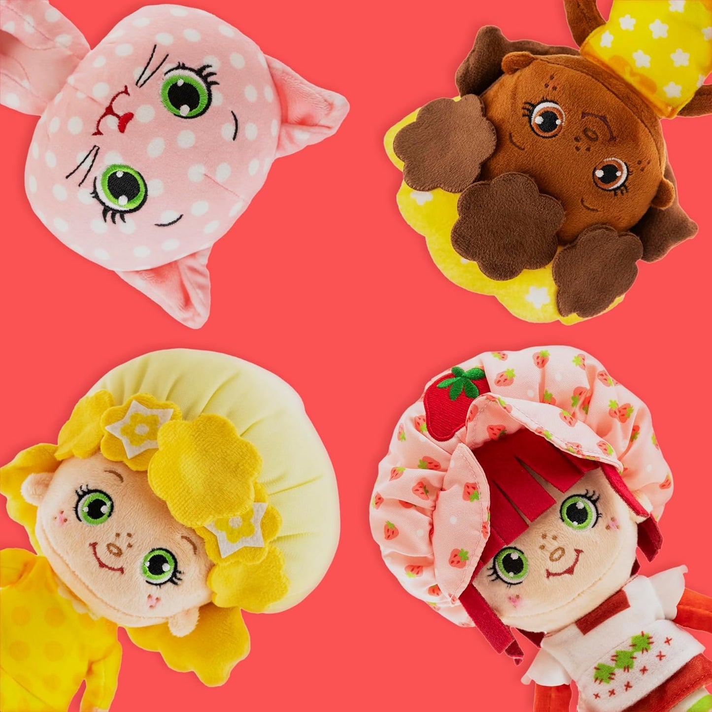 The Loyal Subjects Strawberry Shortcake 8-inch Lemon Meringue Soft Plush Toy