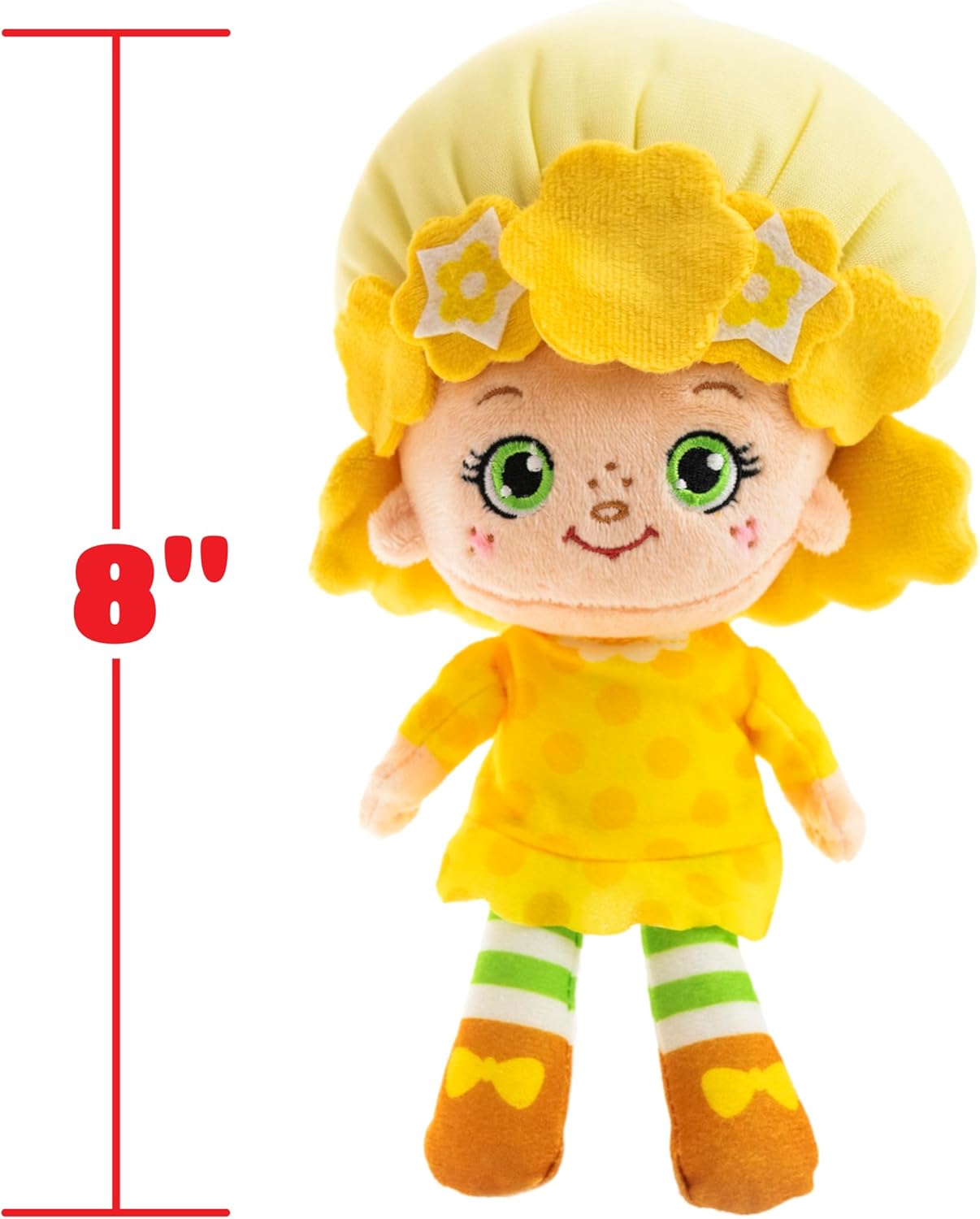 The Loyal Subjects Strawberry Shortcake 8-inch Lemon Meringue Soft Plush Toy