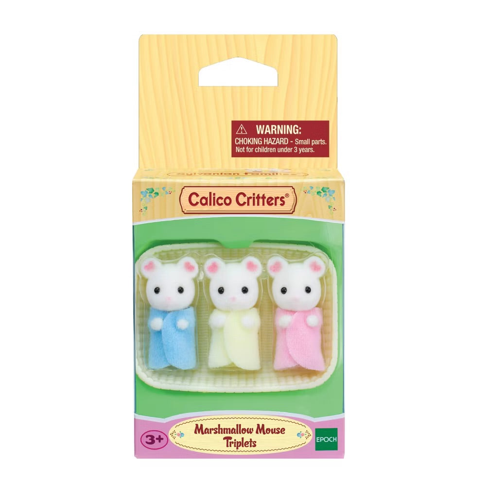 Calico Critters Marshmallow Mouse Triplets