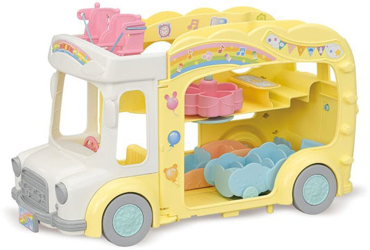 Calico Critters Rainbow Fun Nursery Bus