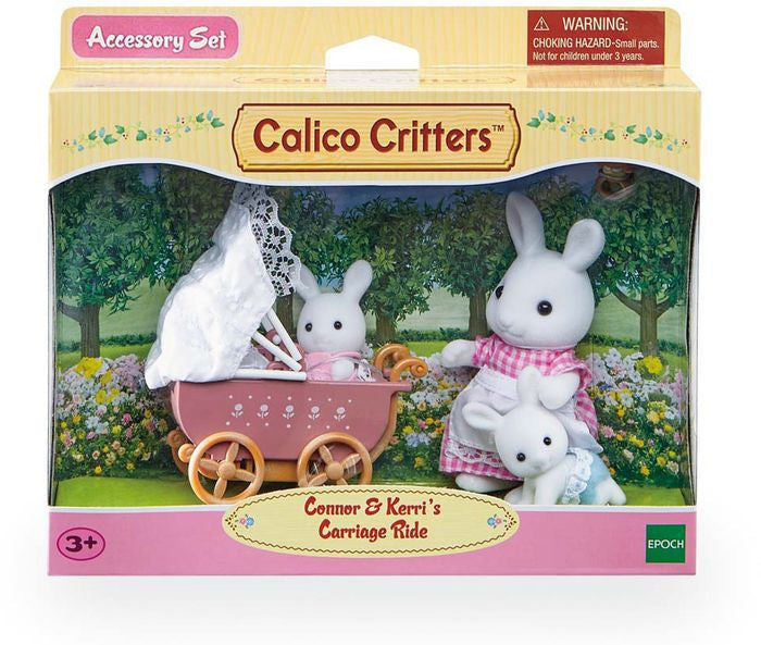 Calico Critters Connor & Kerri’s Carriage Ride - Enchanting Adventures Await with This Adorable Doll Playset