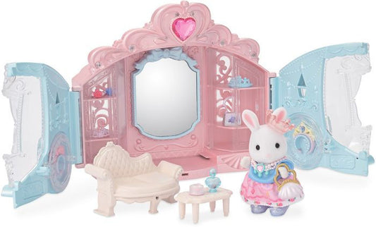 Calico Critters Style & Sparkle Dressing Room, Dollhouse Playset with Figure and Accessories