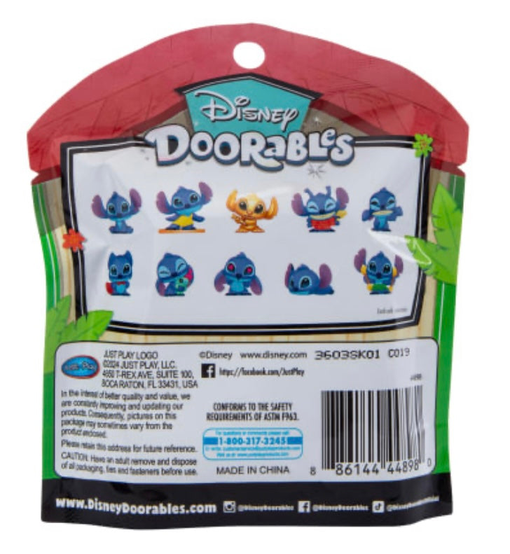 Disney Doorables Stitch Flocked Figure Blind Bag [24 Pieces] Full Case