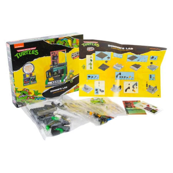 Teenage Mutant Ninja Turtles Snap & Switch Donnie's Lab Construction Set