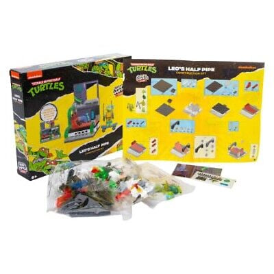 Teenage Mutant Ninja Turtles Snap & Switch Leo's Half Pipe Construction Set