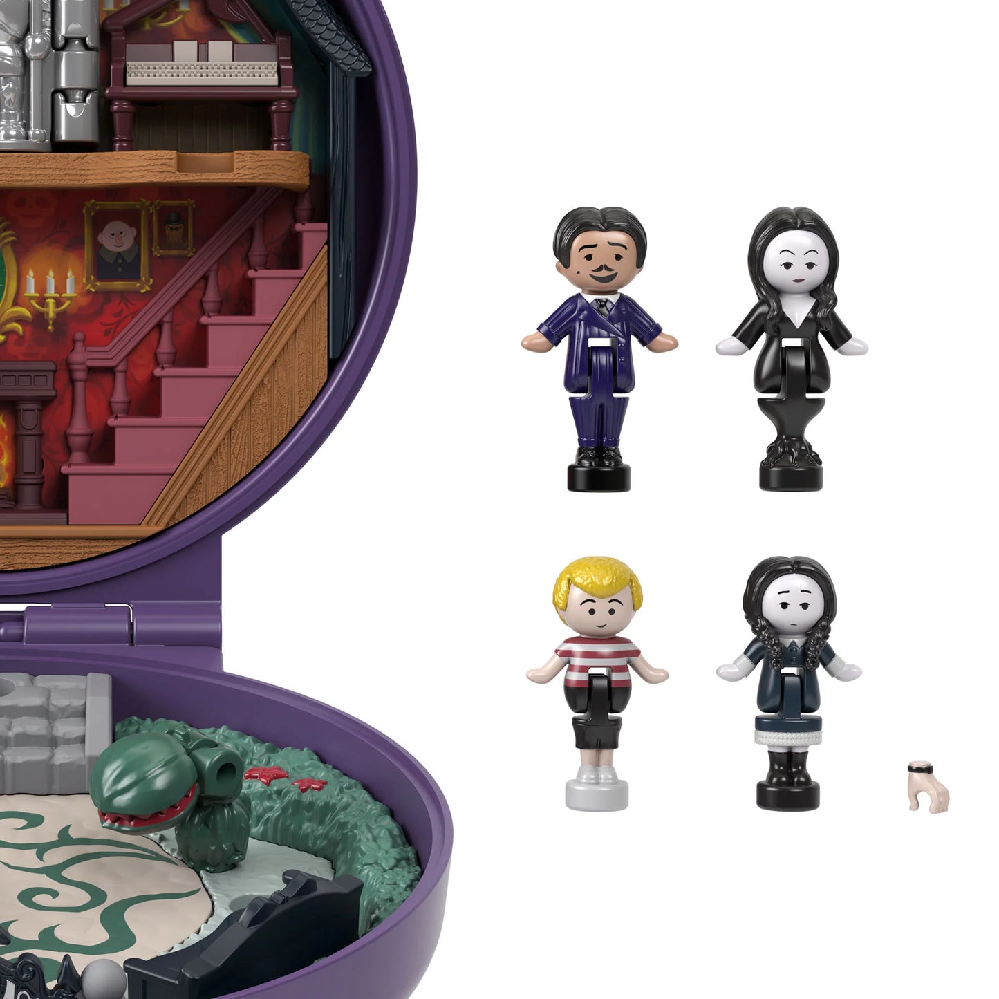 Polly Pocket Collector The Addams Family Compact, Special Edition Dolls and Playset