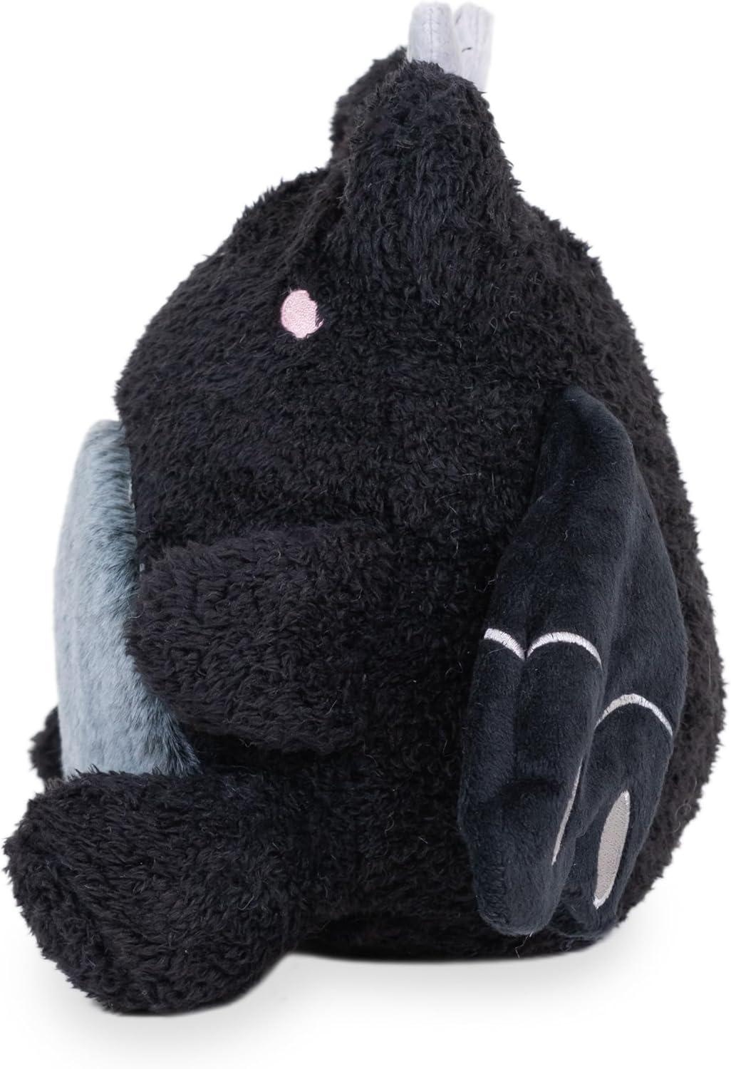 Cuddle Barn PlushGoals - Mothman Wawa The Froggie Soft Black Stuffed Animal Kawaii Frog Plush Toy, 9 inches