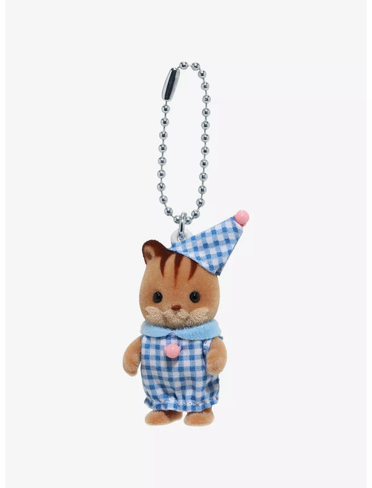 Calico Critters Walnut Squirrel Baby Key Chain