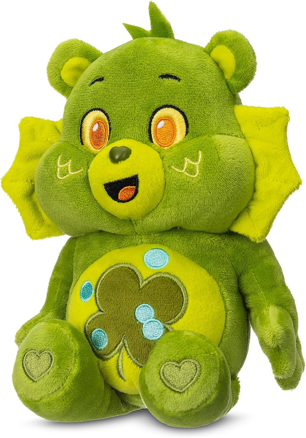 Care Bears Universal Monsters 9" Fun Size Plush - Good Luck Bear as Creature from The Black Lagoon - Soft, Huggable Plushie, Stuffed Animal for Girls and Boys, Ages 4+