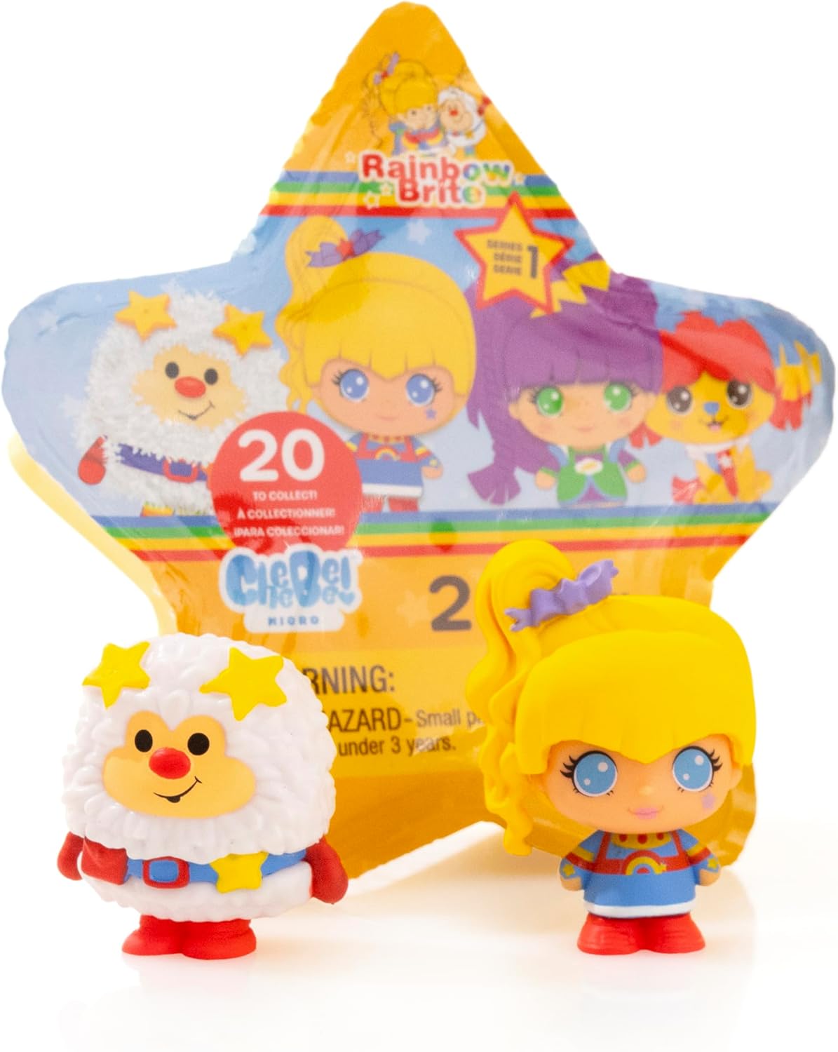 The Loyal Subjects Rainbow Brite 2 Collectible Micro 1.5-inch Cheebee Blind Bag Mystery Figures