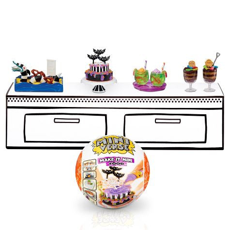 MGA's Miniverse Make It Mini Food Halloween Series 2 Mini Collectibles [Full Case of 15]