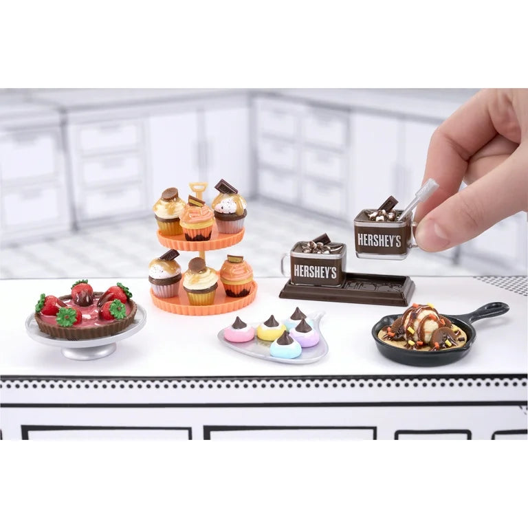 MGA's Miniverse Make It Mini Food Hershey Multi-Pack Mini Collectibles, DIY, Resin Play, Replica Food, Not Edible, Collectors, 8+