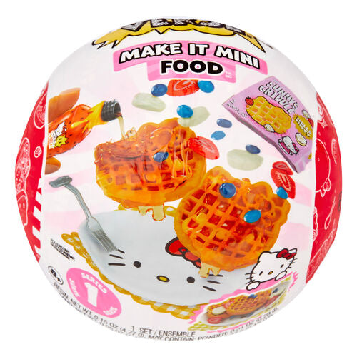 MGA's Miniverse Make It Mini Food Hello Kitty Mini Collectibles, Sanrio, Novelty Toy, Ages 8+