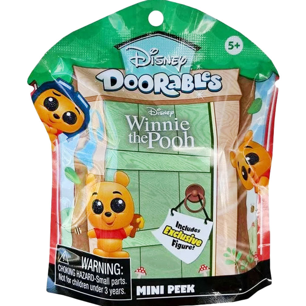 Disney Doorables Winnie The Pooh Flocked Figure Blind Bag [24 Pcs] Full Case