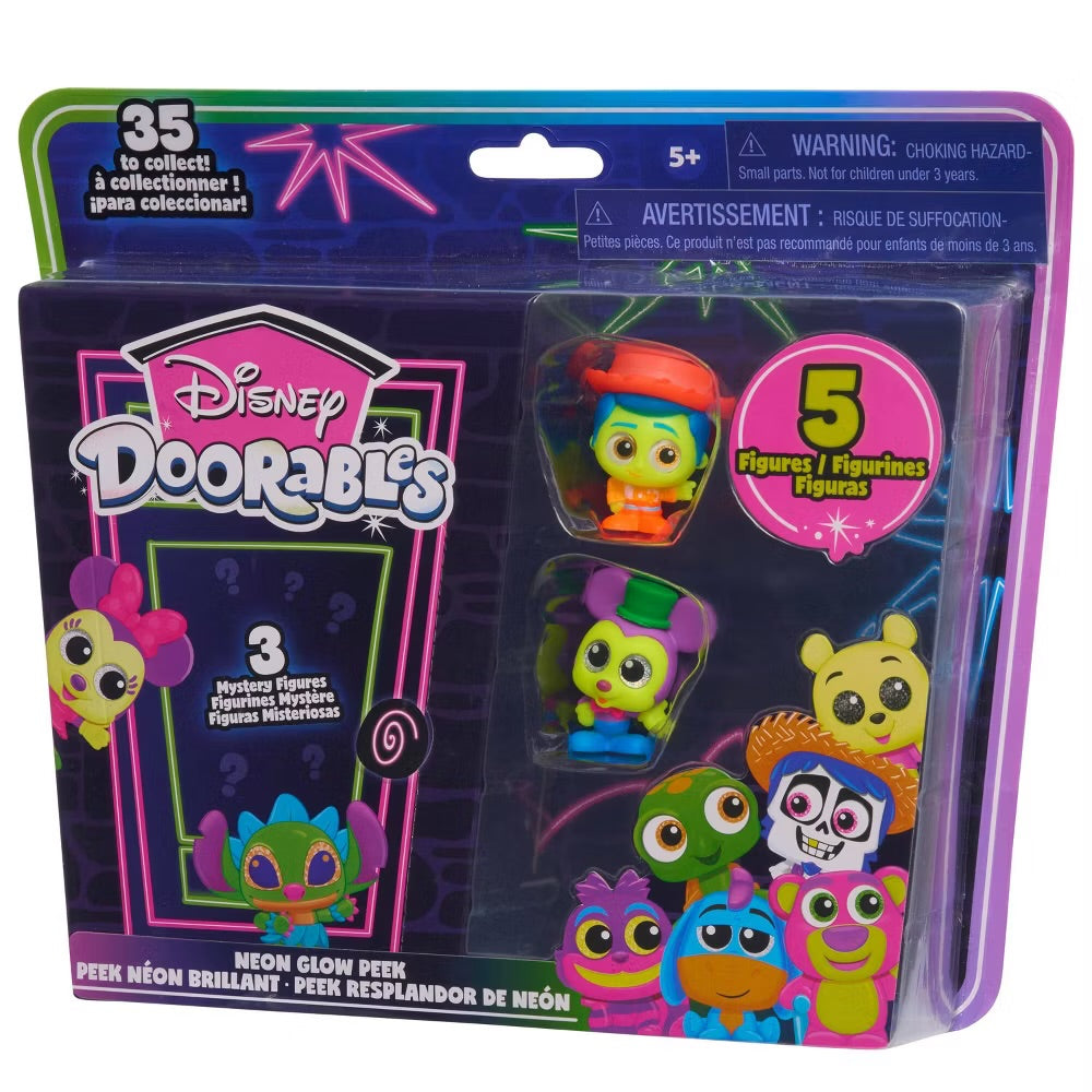 Disney Doorables Neon Glow Peek