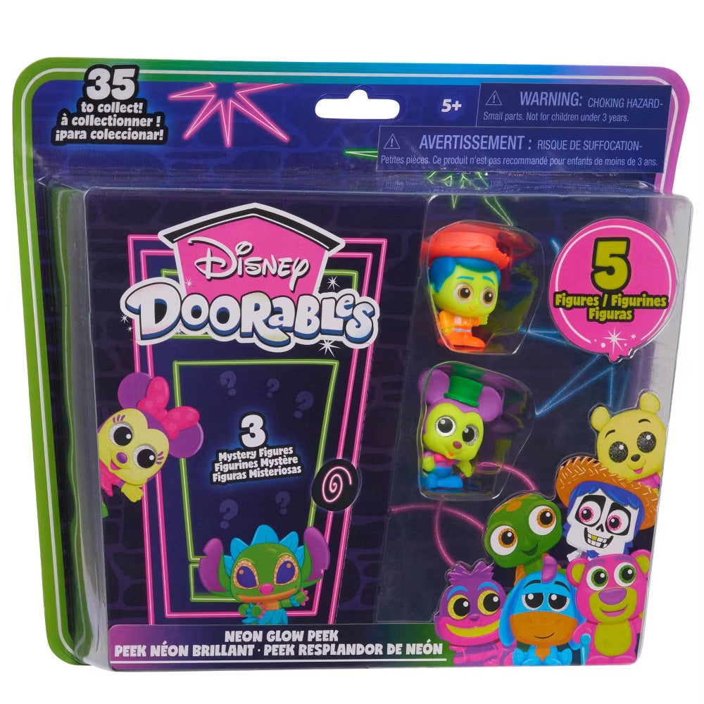 Disney Doorables Neon Glow Peek