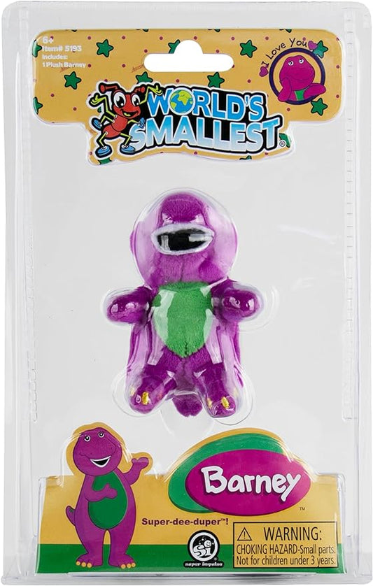 World's Smallest Barney Plush