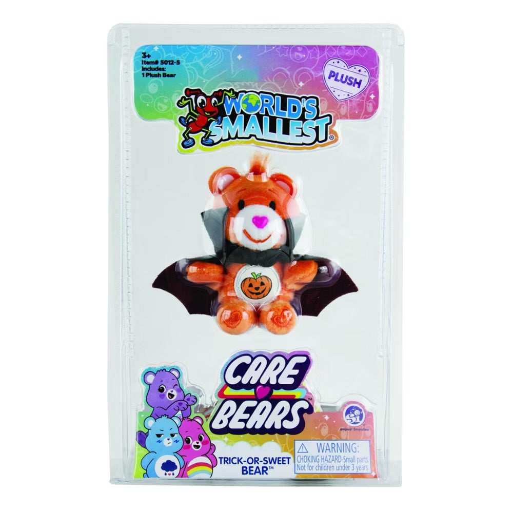 Super Impulse World's Smallest Care Bears Series 5 Mini Plush | Trick or Sweet Bear