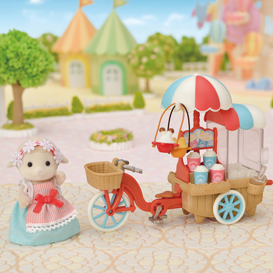 Calico Critters Popcorn Trike, Dollhouse Playset with Figure and Accessories