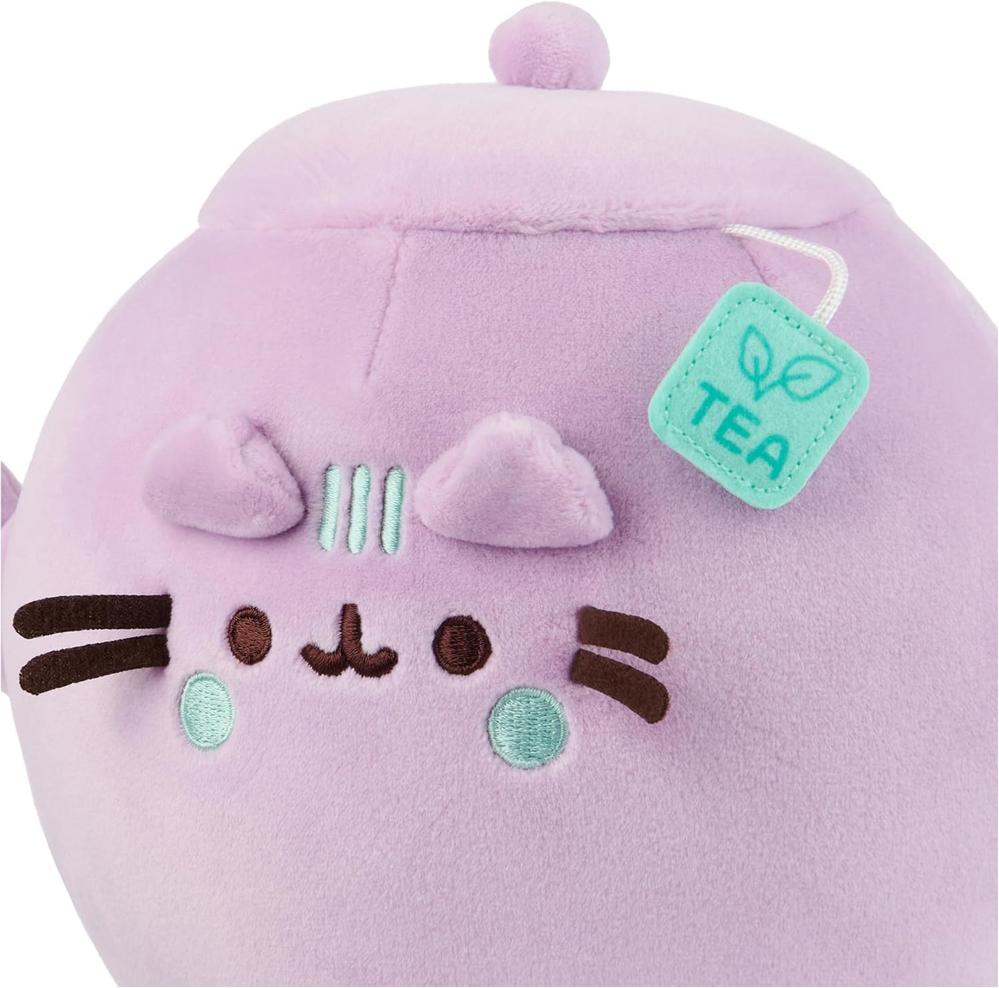 GUND Pusheen’s Kitchen: Teapot Squisheen Plush, Squishy Toy Stuffed Animal for Ages 8 and Up, Purple, 6”