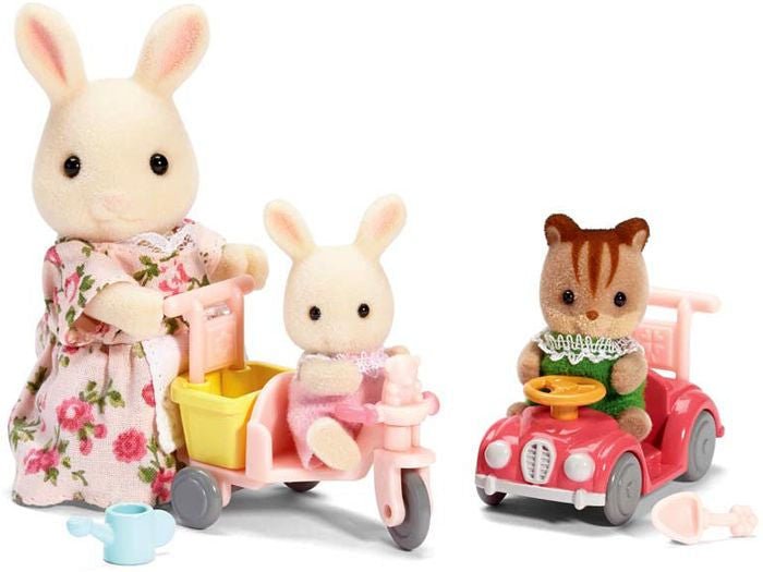 Calico Critters Apple & Jake's Ride N Play