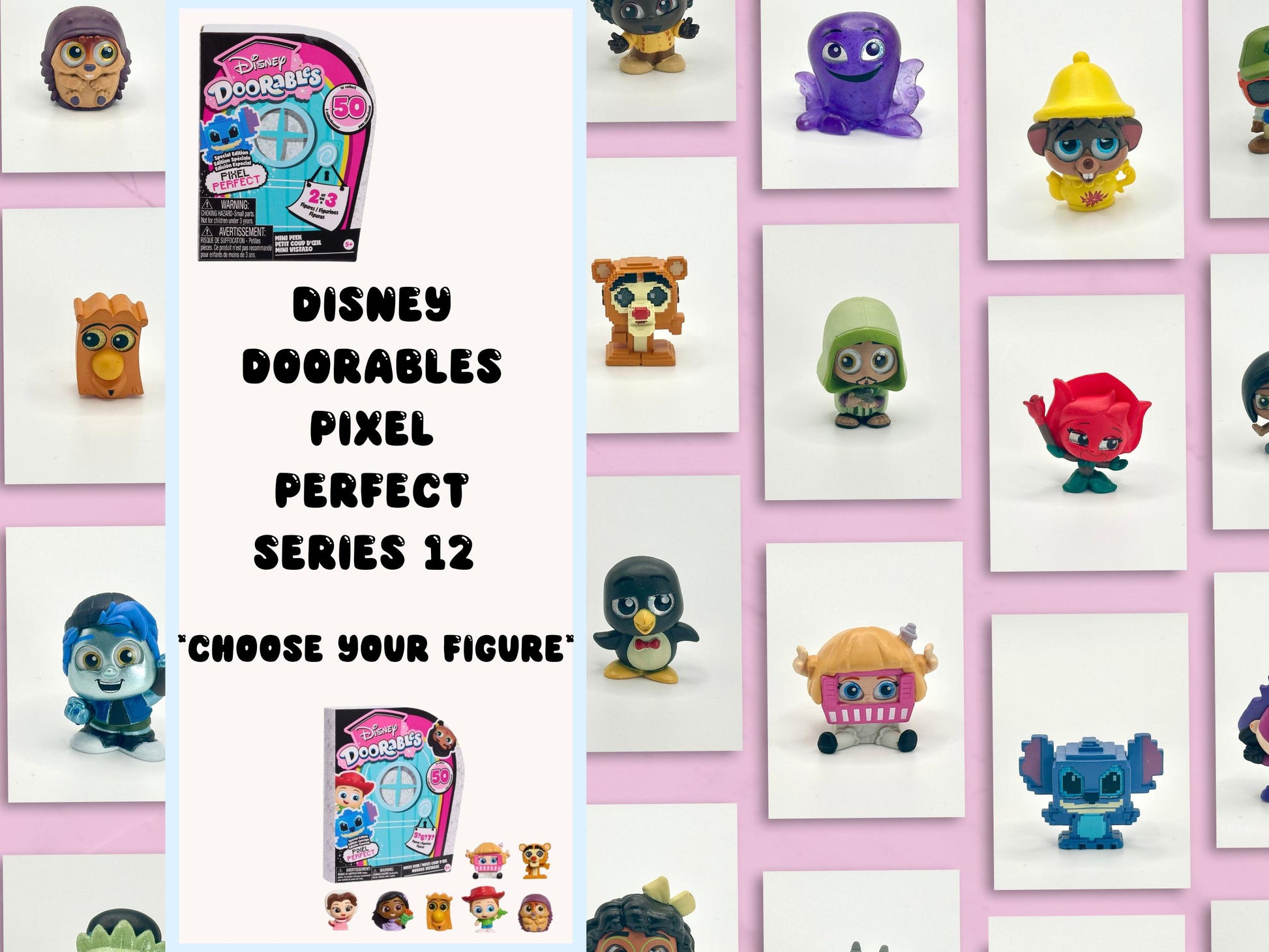 Disney Doorables Pixel Perfect Multi Peek Disney Doorables Pixel Perfect Mini Peek