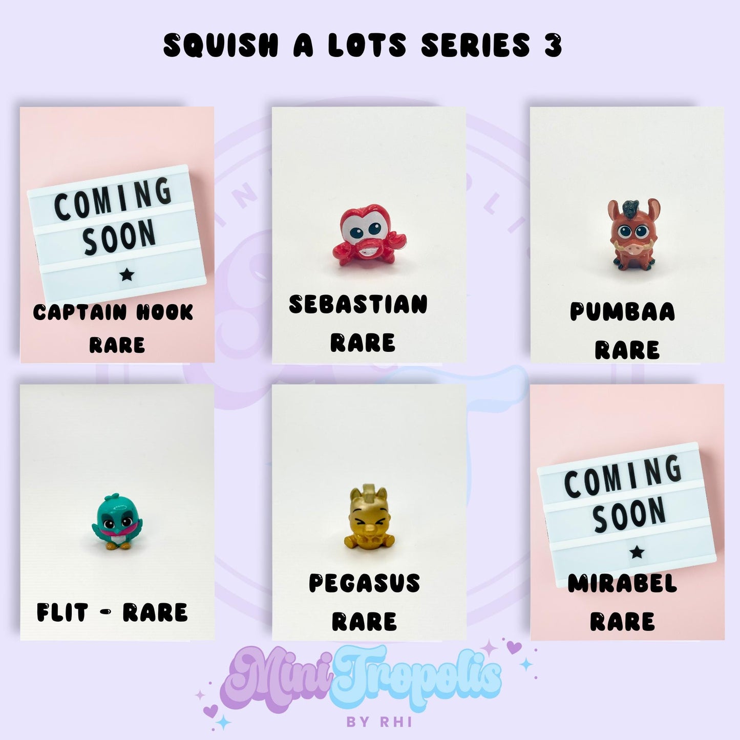 Squish A Lots Series 3 Disney Doorables *Choose Your Figure*