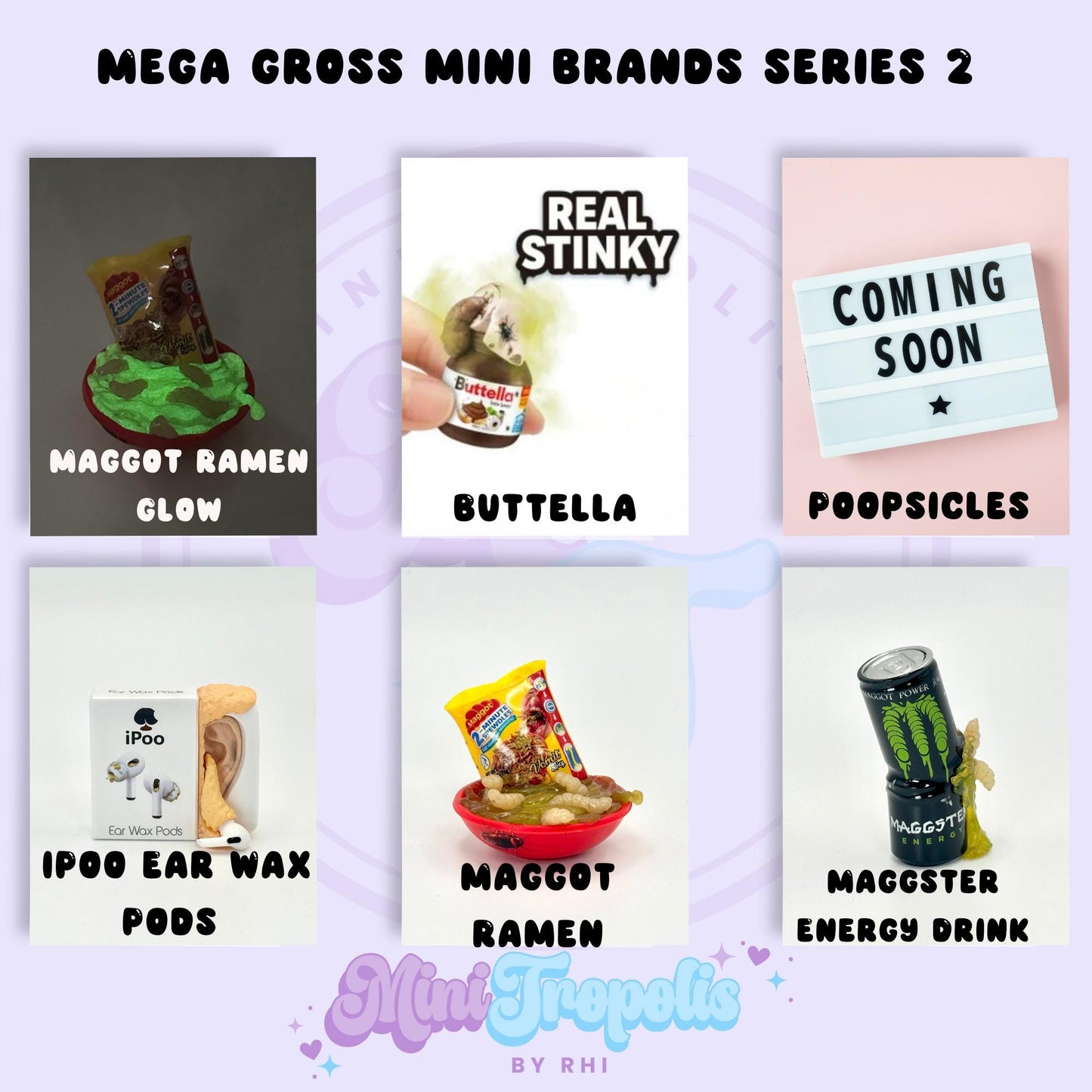 Mini Brands Mega Gross Minis Series 2 *Choose Your Mini*