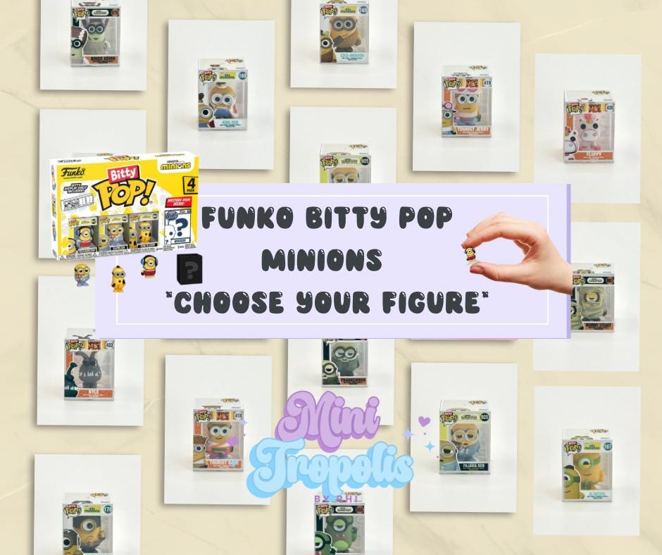 Funko Bitty Pop Minions *You Choose*