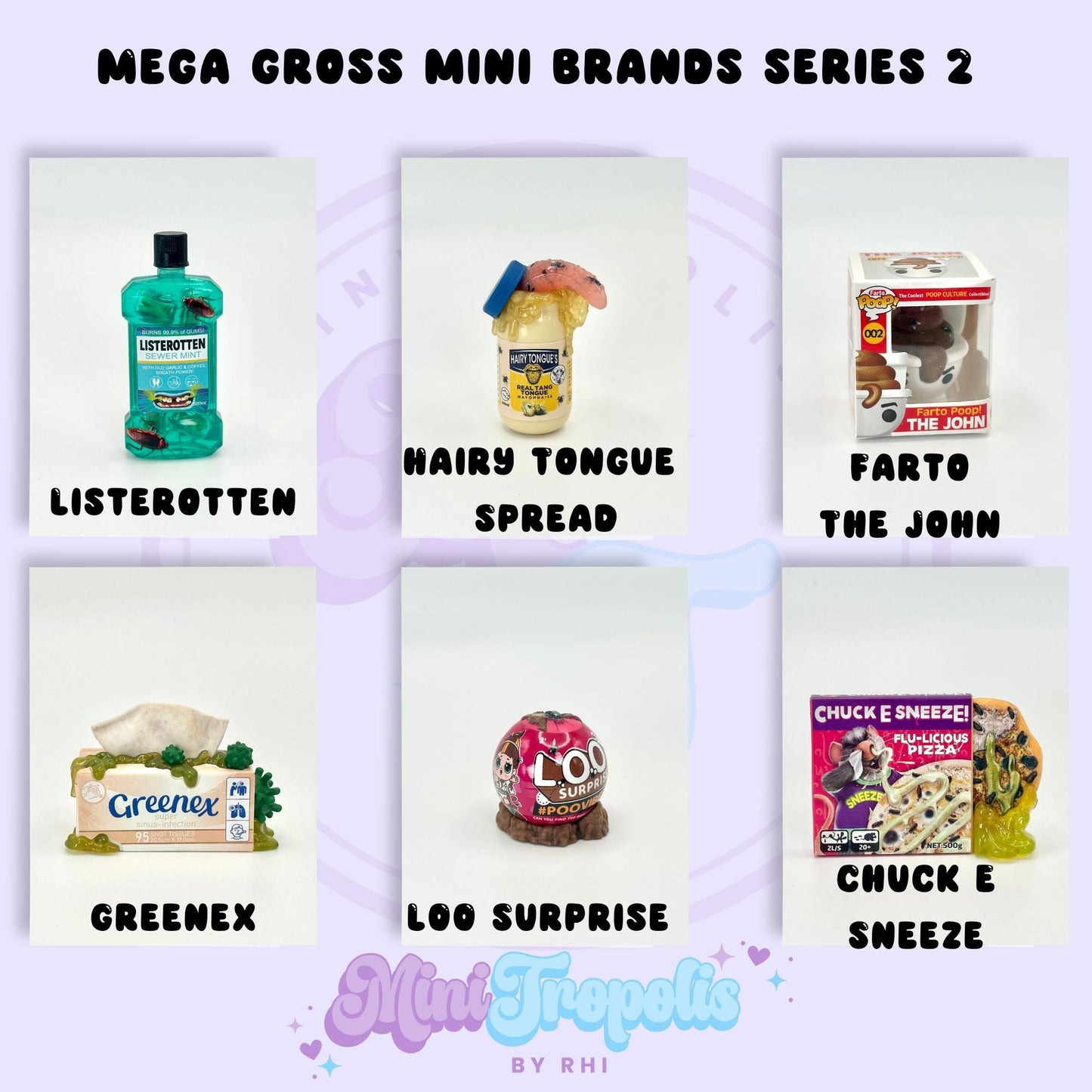 Mini Brands Mega Gross Minis Series 2 *Choose Your Mini*