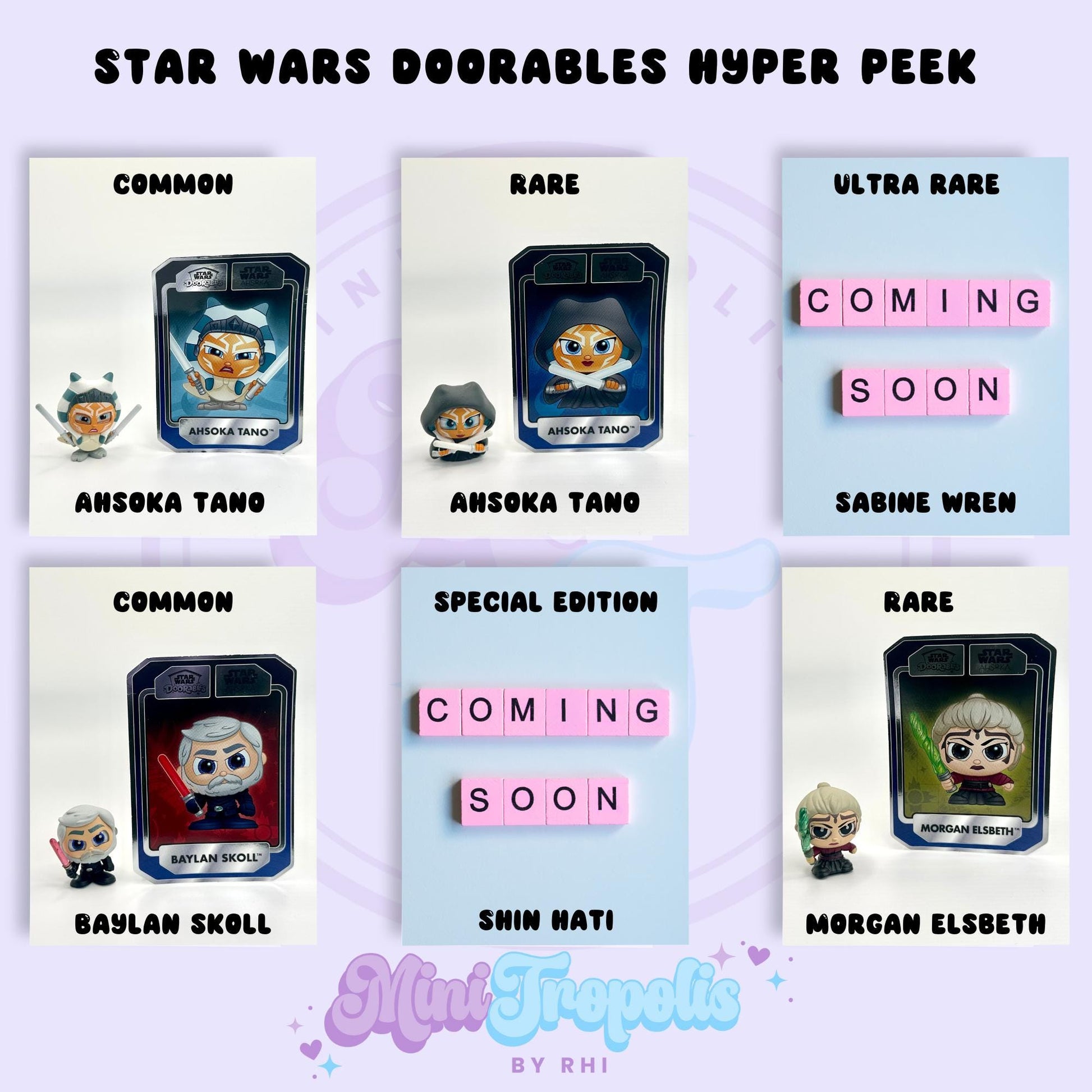 Star Wars Disney Doorables Hyper Peek *Choose Your Figure*